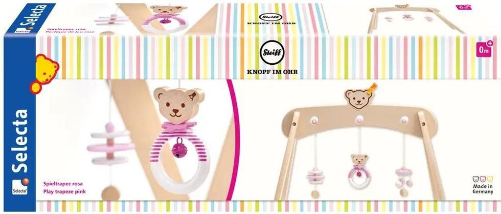 Schmidt Spiele Spieltrapez rosa, 59 cm Produktbild 