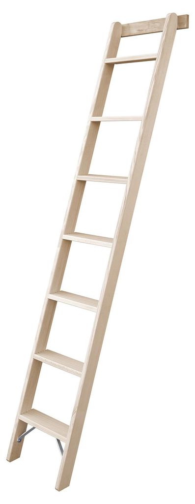 Iller Holz-Stufen-Anlegeleiter ERGO 7 Stufen Produktbild 