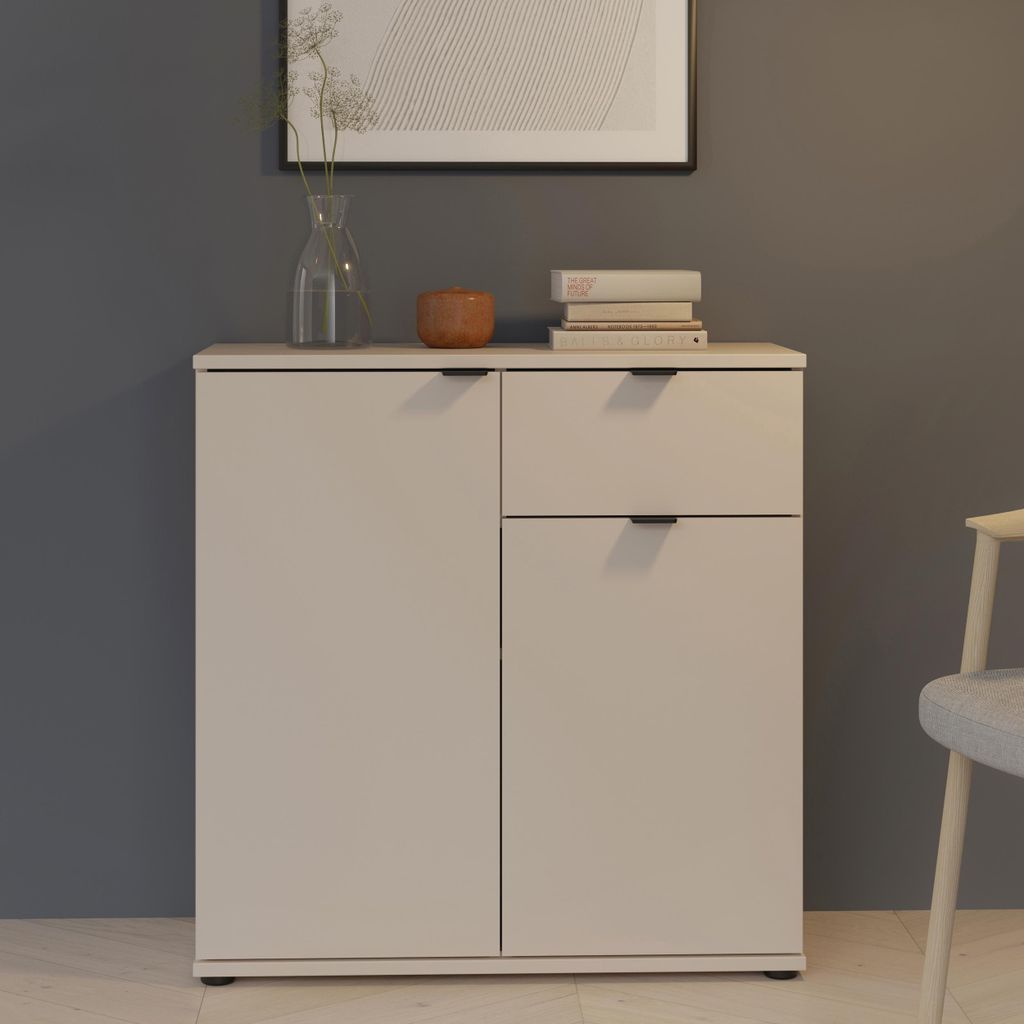 Forte GANYMEDE Kommode 80, minimalistische Kommode, Produktbild 