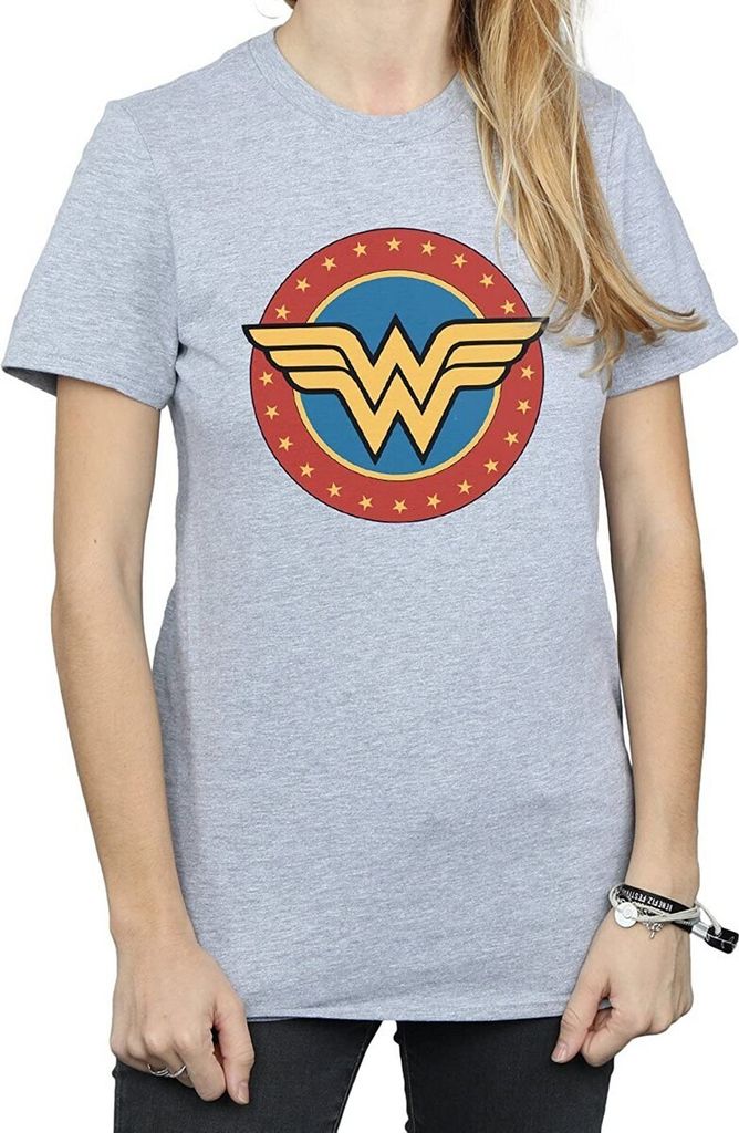 Wonder Woman - T-Shirt für Damen BI1024 (S) (Grau)
