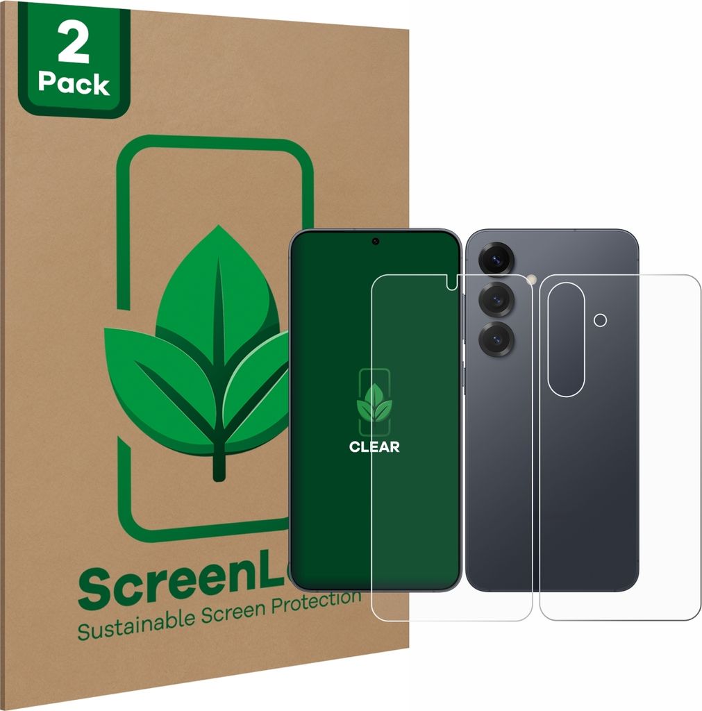2x ScreenLeaf Schutzfolie für Samsung Galaxy S25 Produktbild 