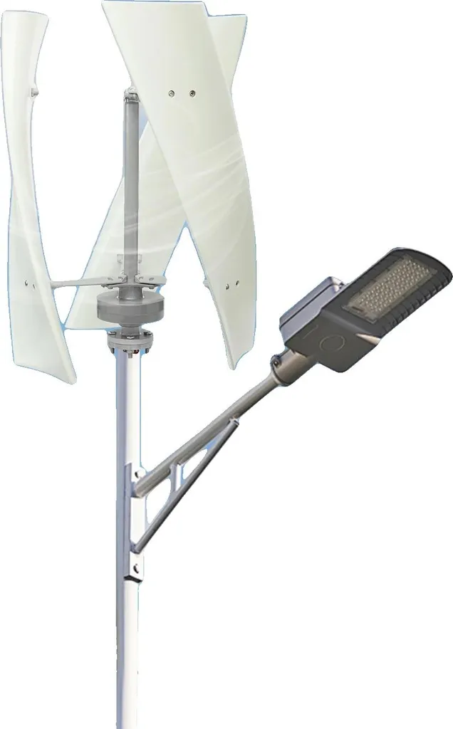 Générateur éolien vertical 100W 12V avec 3 pales et design silencieux