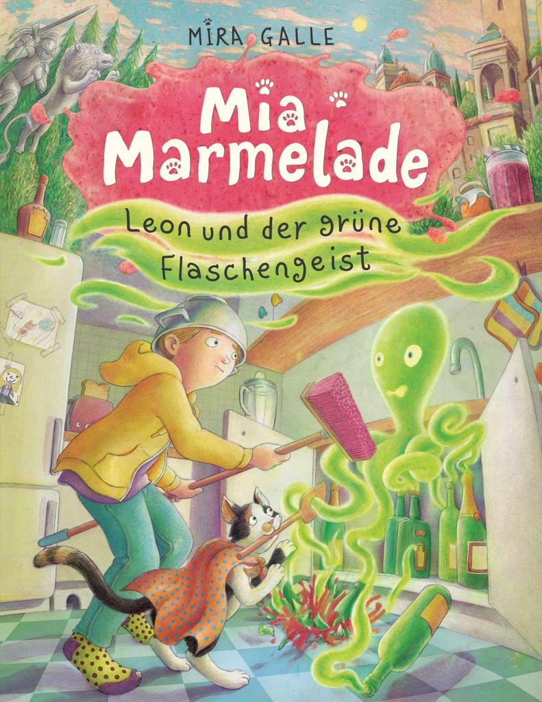 Kinderbuch: Mia Marmelade – Das Abenteuer der Katze mit dem grünen Flaschengeist
