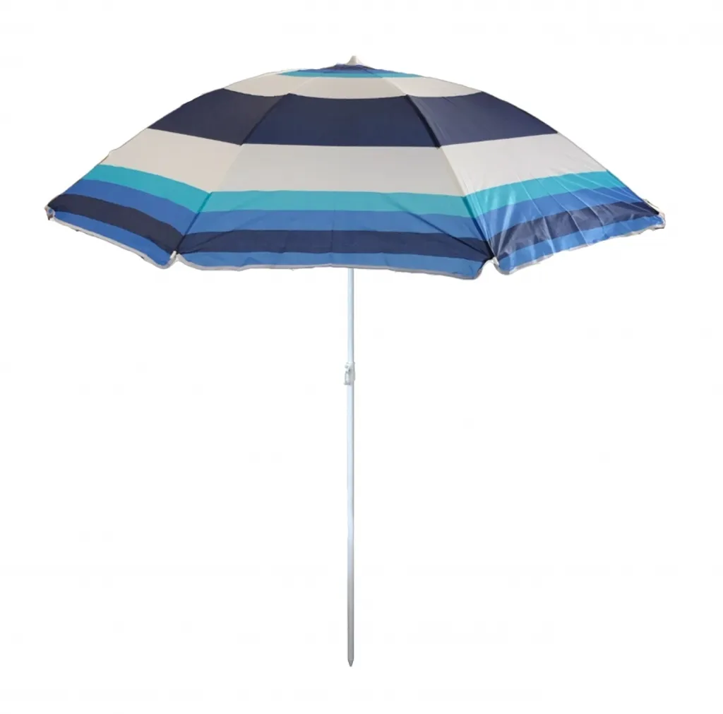 Ombrellone Mare 240cm JKB04 Arcobaleno Blu | Alta Protezione UV