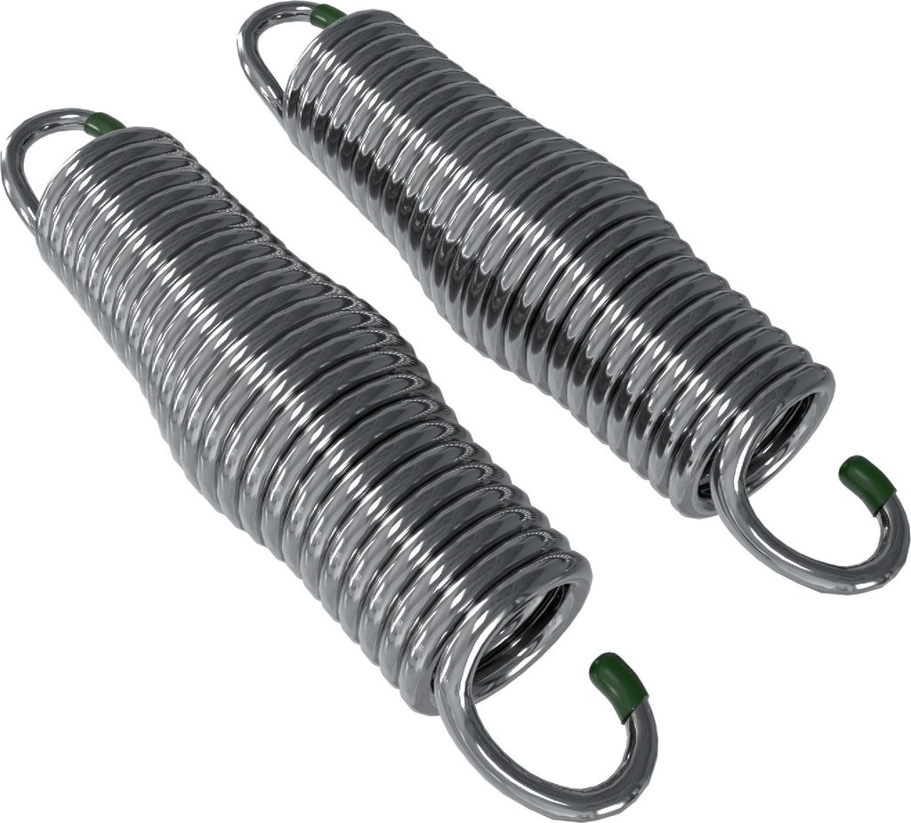 2x Schwingfeder Schaukelfedern Feder Hängematte Hängesessel Schaukel