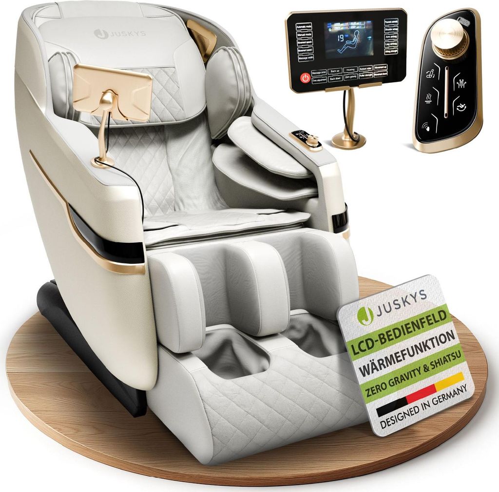 Juskys Massagesessel Naxos, elektronisch, Bluetooth & Produktbild 