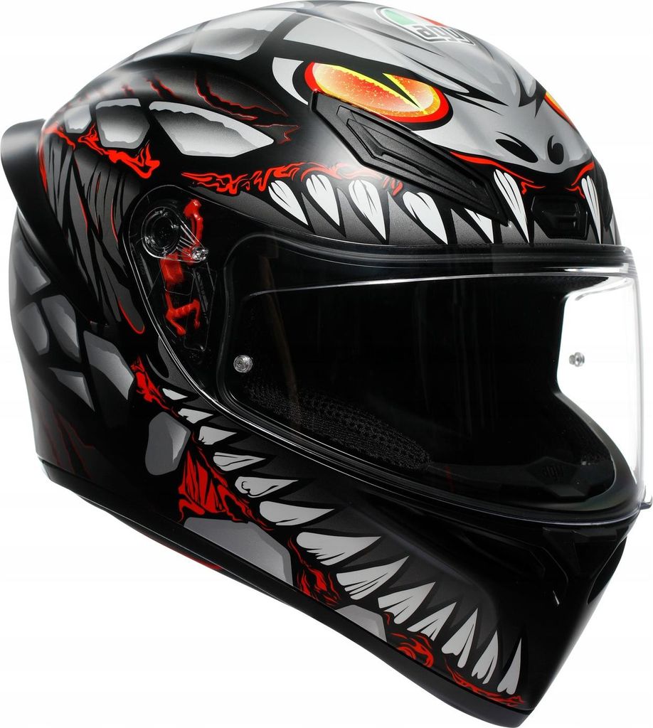 Agv K1 S Lyzard E2206 Integralhelm Schwarz L Schwarz L
