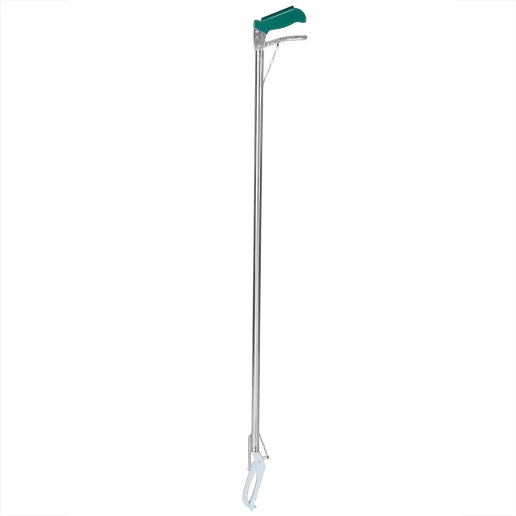 Pinza per serpenti in acciaio inox, pinza per rettili pieghevole, 70 cm, con serratura