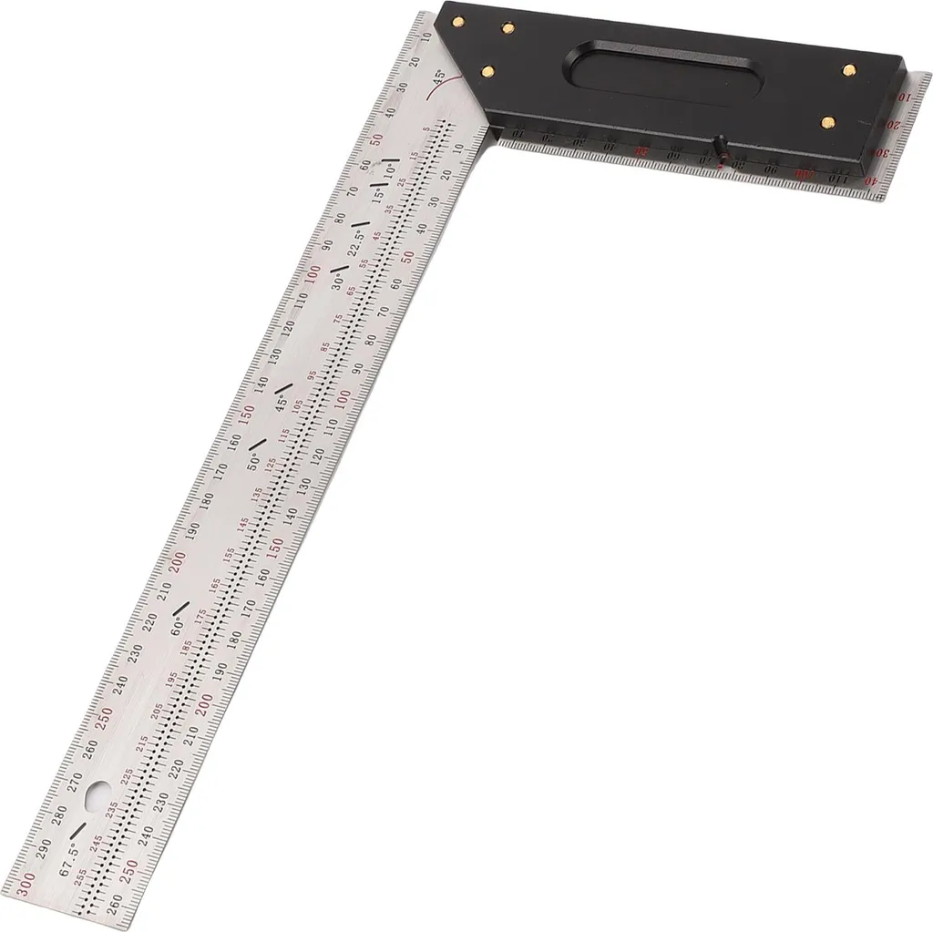 Équerre de précision 300 mm pour le travail du bois et construction - 15