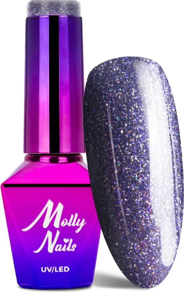 Vernis hybride longue tenue Molly Nails 387 Champagne Wedding Dream
