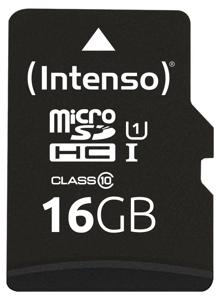 Intenso microSD UHS-I Performance 16GB Produktbild 