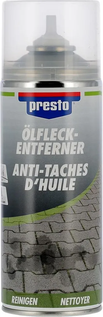 Smacchiatore Olio Presto 400ml: Solvente Professionale per Officina