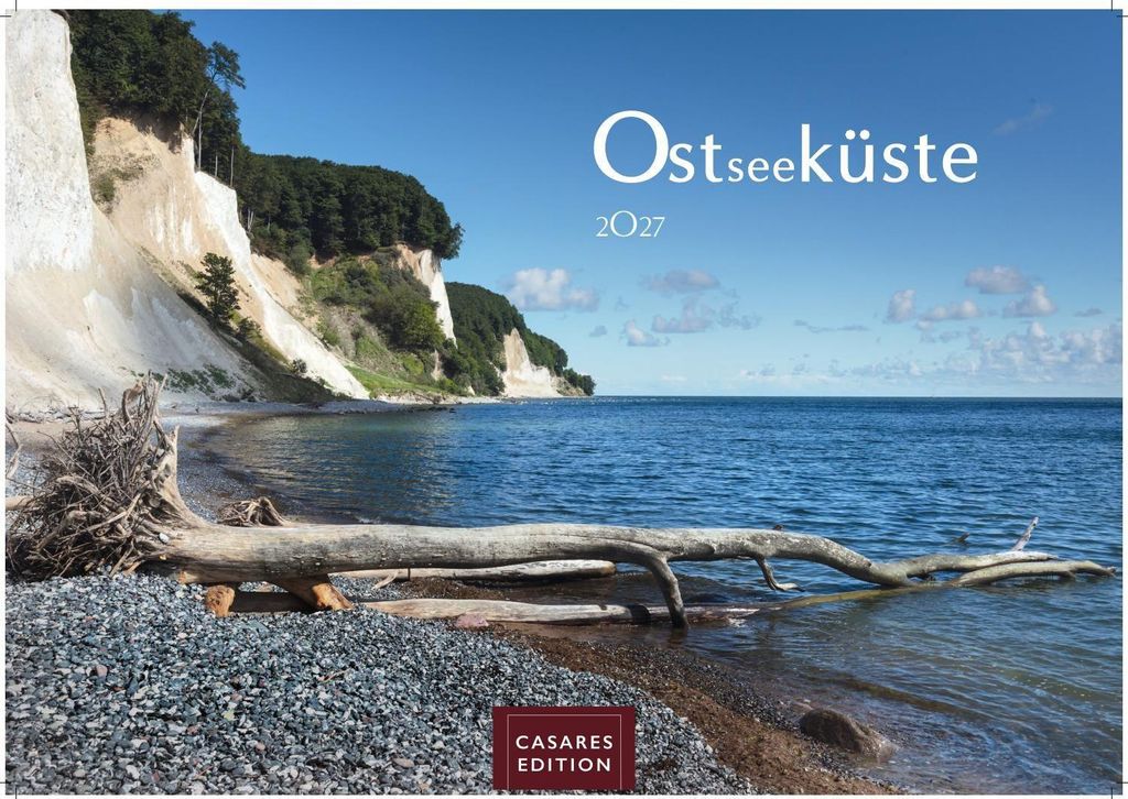 Ostseeküste Kalender 2027 - Wandkalender | Fotokalender Deutschland 35x50cm |mit maritimen Fotomotiven - Strände, Leuchttürme, Küstenlandschaft...
