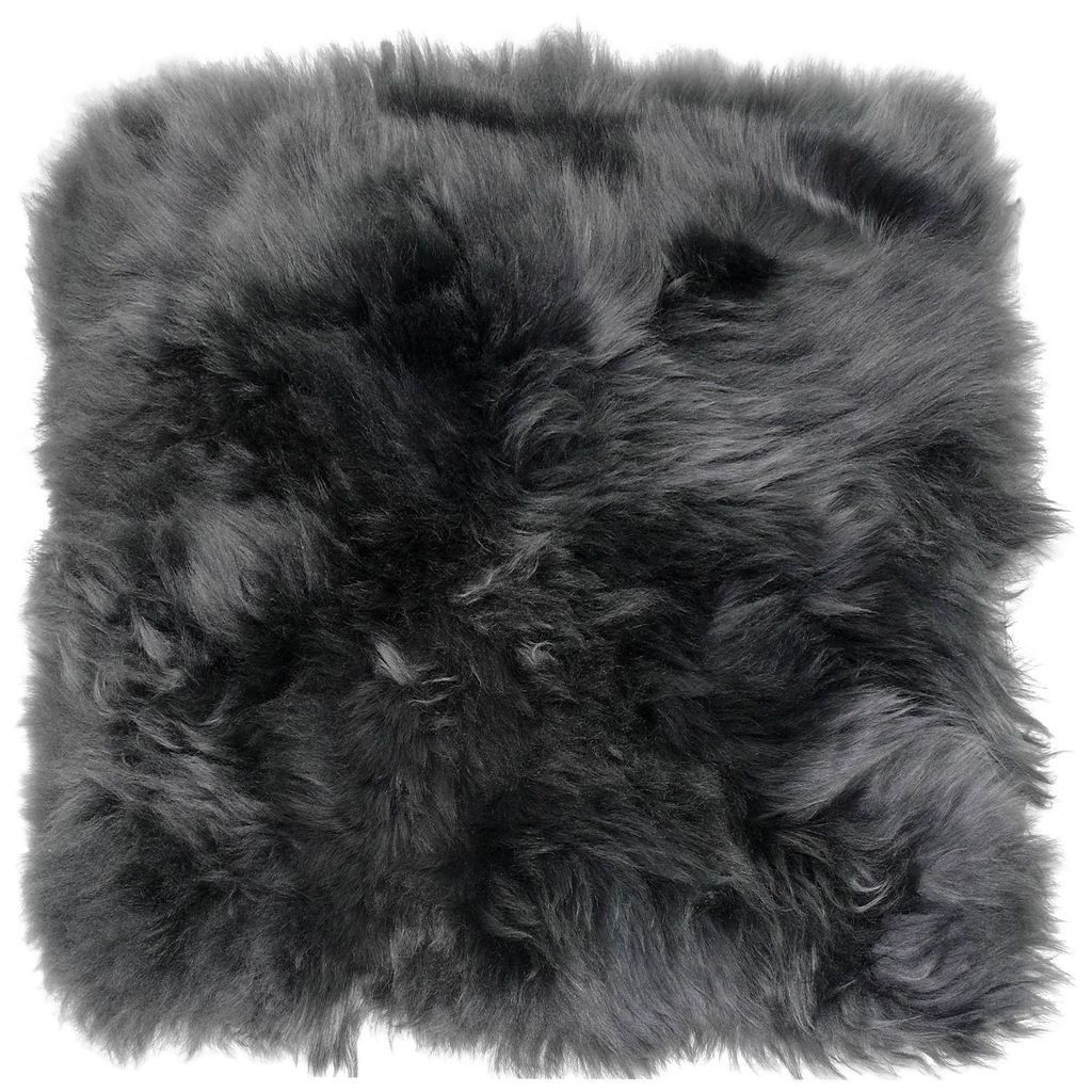 Sitzkissen aus bestem Lammfell hochwollig Produktbild 