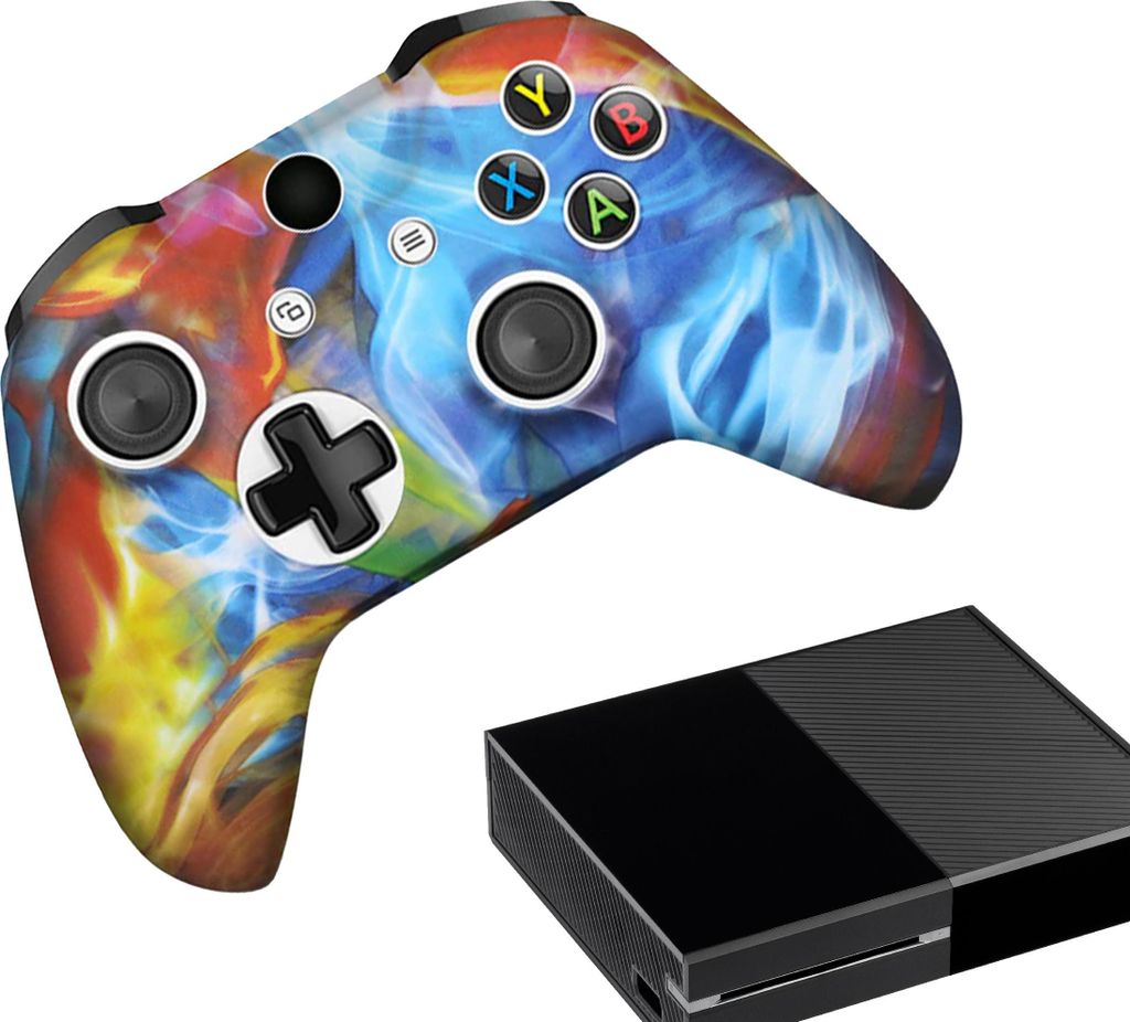 Hüllen & Skins für Xbox One – Performance-Gaming-Hüllen – Soft Grip-Abdeckungen – Anti-Rutsch-Controller-Zubehör – Farben