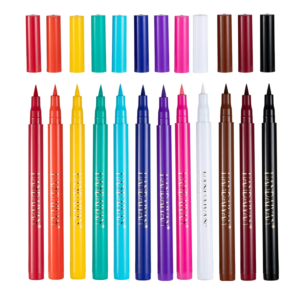 HANDAIYAN 12 STueCKE Bunte Eye Liner Pencil
