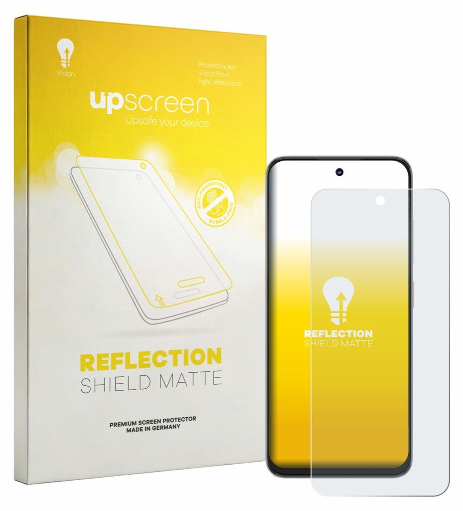 upscreen Schutzfolie für ZTE Nubia Focus 2 Displayschutz Displayschutzfolie Folie Matt Entspiegelungsfolie