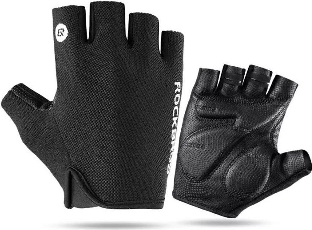 Cyklistické/sportovní rukavice ROCKBROS (S106BK) černé L Obrázek produktu 