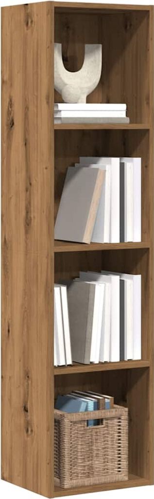 Maison Exclusive - Bücherregal/TV-Schrank Artisan-Eiche 36x30x143 cm Holzwerkstoff