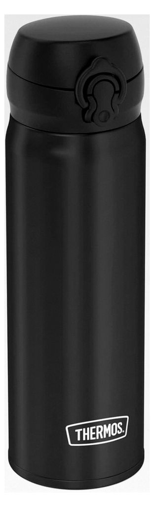 0,75l, charcoal black, Edelstahl mit Safe Flow Deckel, 10 h heiß / 24 h kalt, spülmaschinenfest, BPA-frei