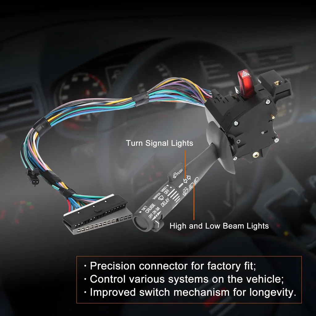 Commodo de Clignotant et Interrupteur de Combinaison D826A 26054727 - 4