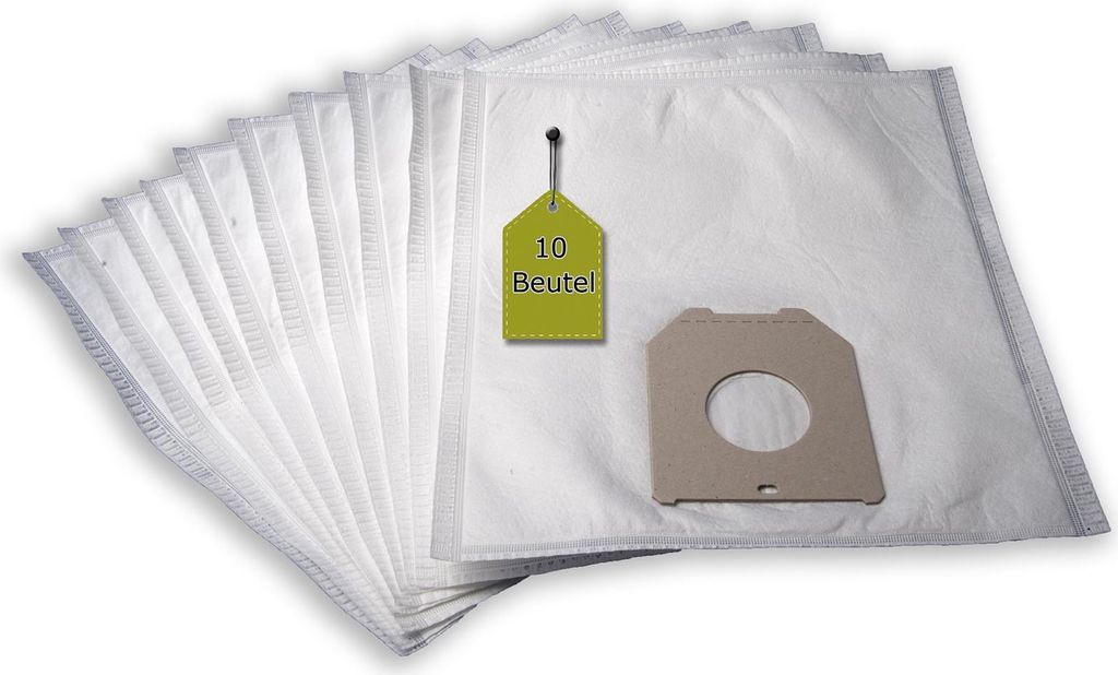 10 Staubsaugerbeutel kompatibel mit LG ELECTRONICS V-4300, V-4350 Turbo Extra
