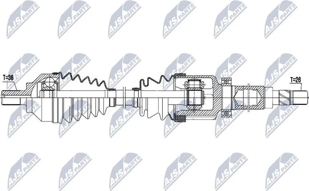 Supprimer vibrations Focus et C30 avec arbre transmission 1477841