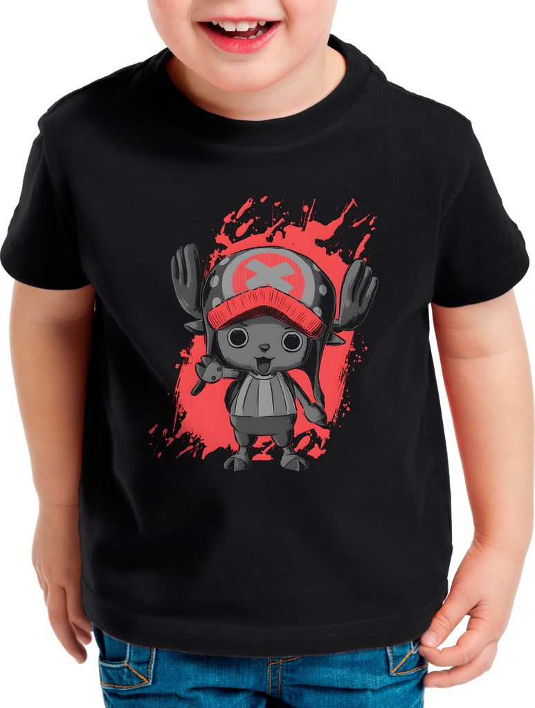 style3 Night Chopper Kinder T-Shirt anime manga luffy cosplay