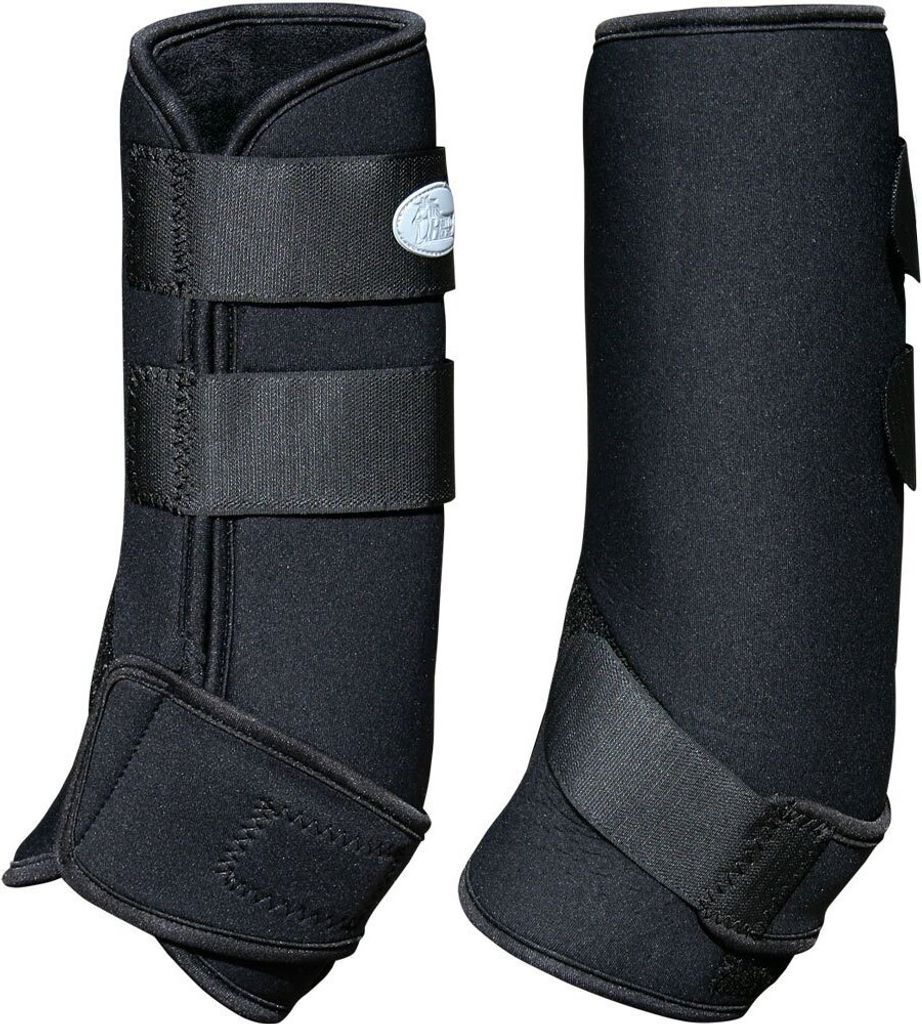 Harrys Horse Gamaschen Memoryfoam, schwarz , Größe:L