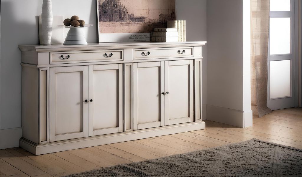 Möbel Anrichte Klassische Barock Stil Kommode Sideboard Kommoden Holz Schrank