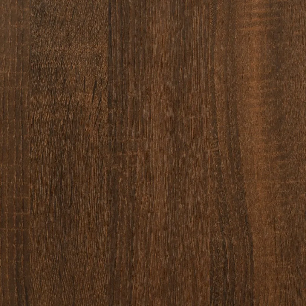 Mobile TV Legno Multistrato SYFAX™ Rovere Marrone 100cm - 10