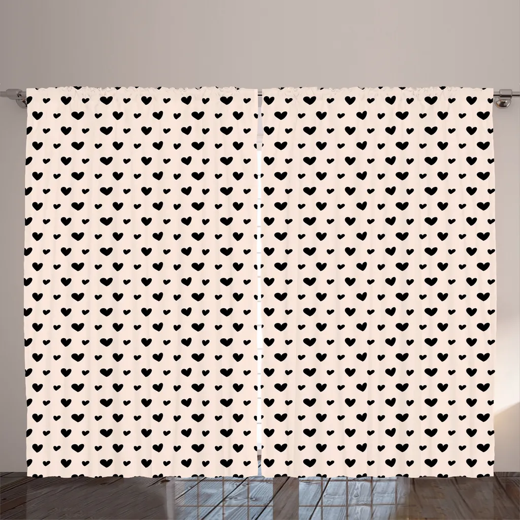 Rideau occultant léger 280x225 cm facile à poser pour vis-à-vis salon