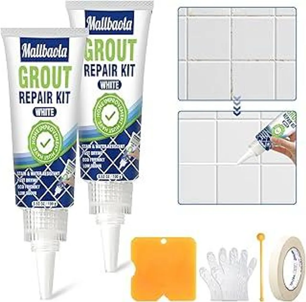 Rinnovatore Fughe Piastrelle Bianco: Ripara e Sbianca Doccia e Cucina