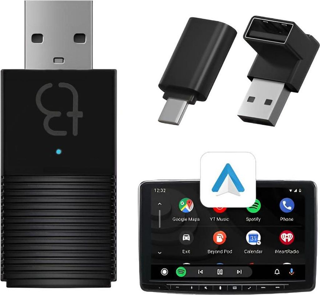 TRADEBIT TB NANO Bezdrátový MINI adaptér pro CarPlay / Obrázek produktu 