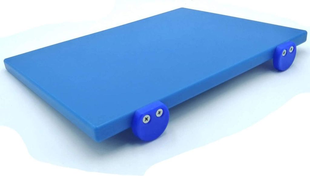 Professionelle Schneidebrett - Polyethylen - 1 Stück - Blau - 40 x 30 x 2 cm