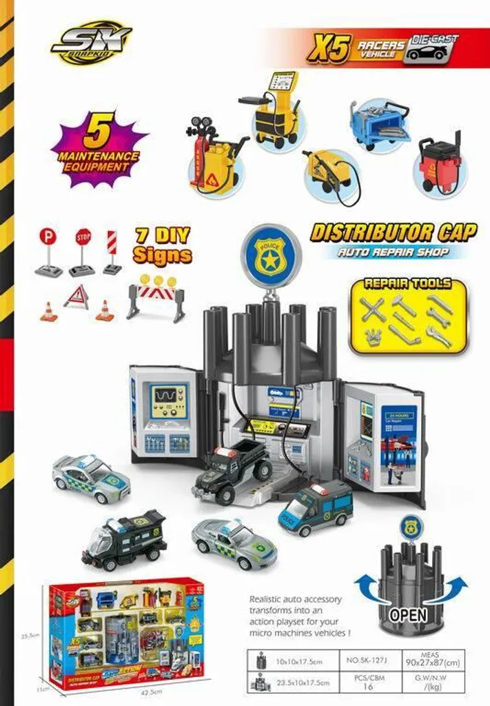 Kit stationnement voiture SK-127J idéal pour créneaux et parking ville