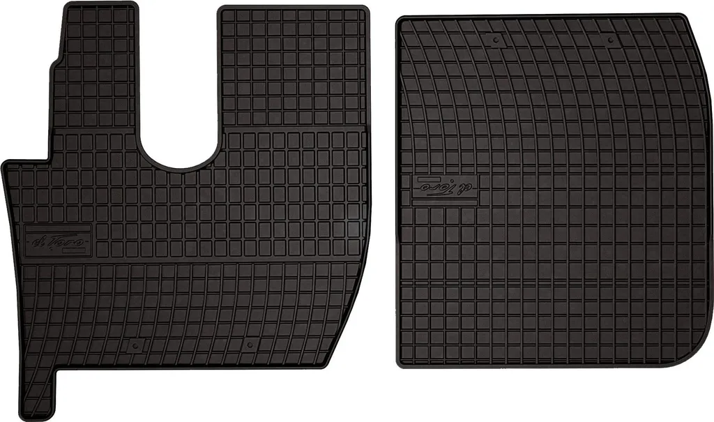 Set Tappeti Gomma Ford F-MAX 2018+ Camion Neri | Misura Perfetta