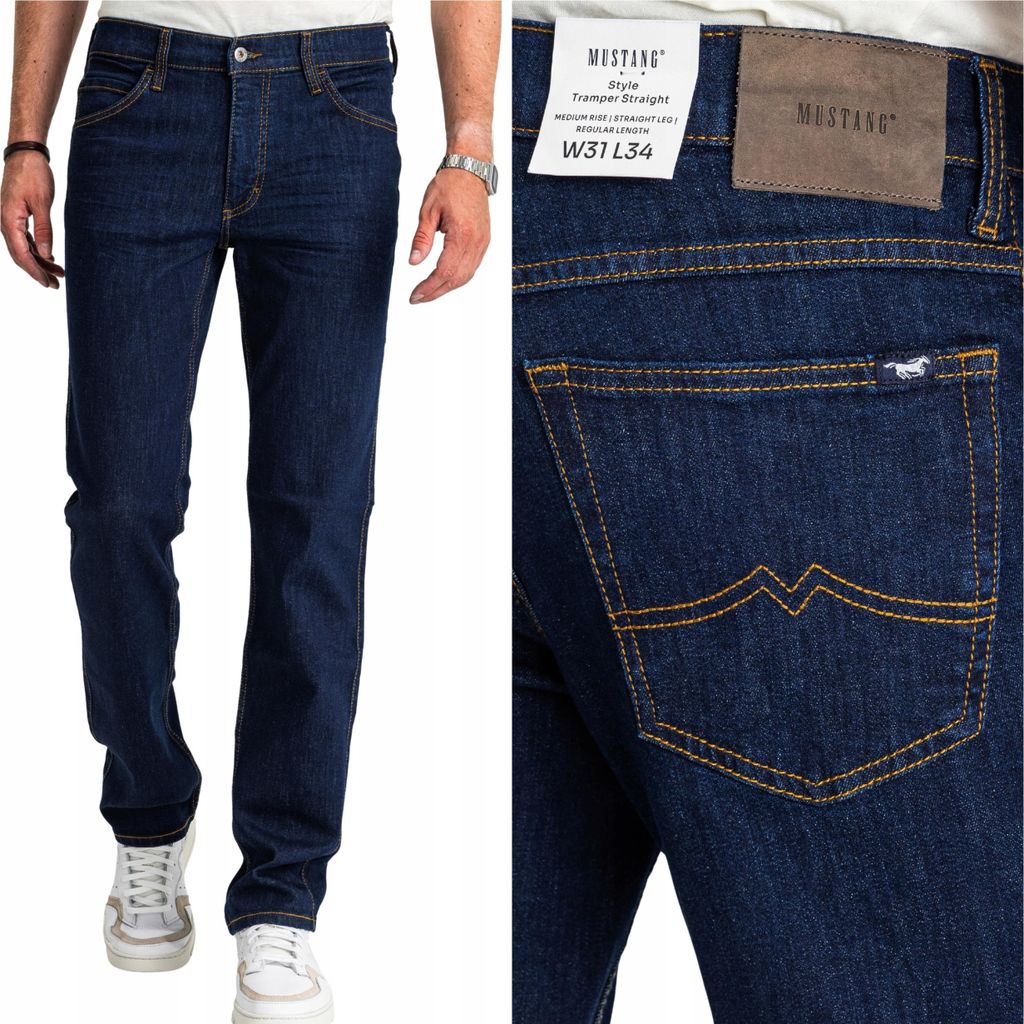 MUSTANG | TRAMPER Straight | L36 L32 Jeans da uomo, taglio Immagine del prodotto 