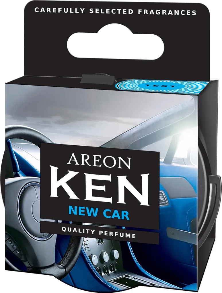 Désodorisant Areon Ken New Car à Couvercle Réglable - Lot de 12