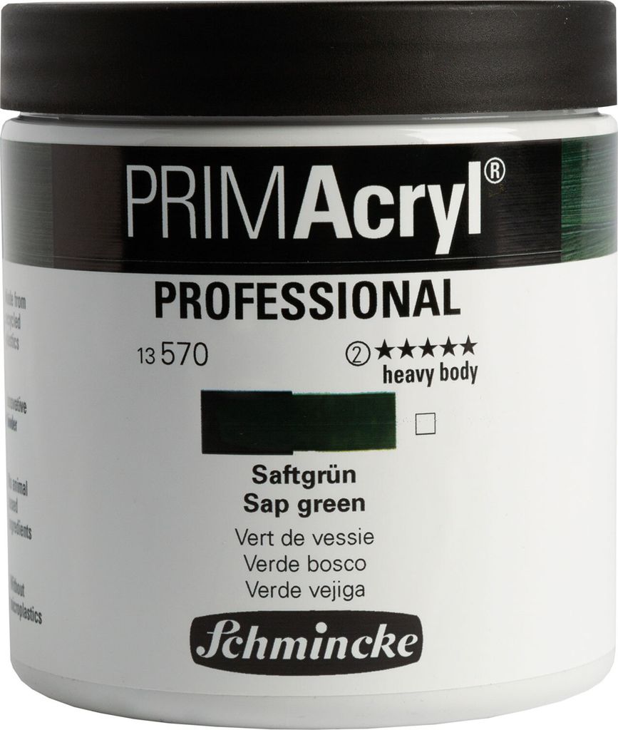 PRIMAcryl - Saftgrün - 237ml Feinste Künstler Acrylfarbe Schmincke 13 570 053