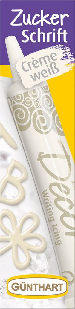 Günthart cukor písmo biele 25 g Obrázok produktu 