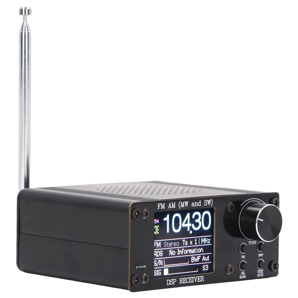 FM AM prijímač, 150 K až 108 MHz, vysoko presný prenosný Obrázok produktu 7