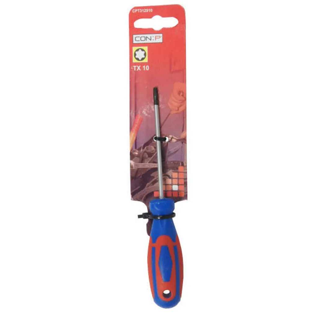 Cacciavite Torx TX10 Con-P Cpt312910 | Acciaio S2 Professionale