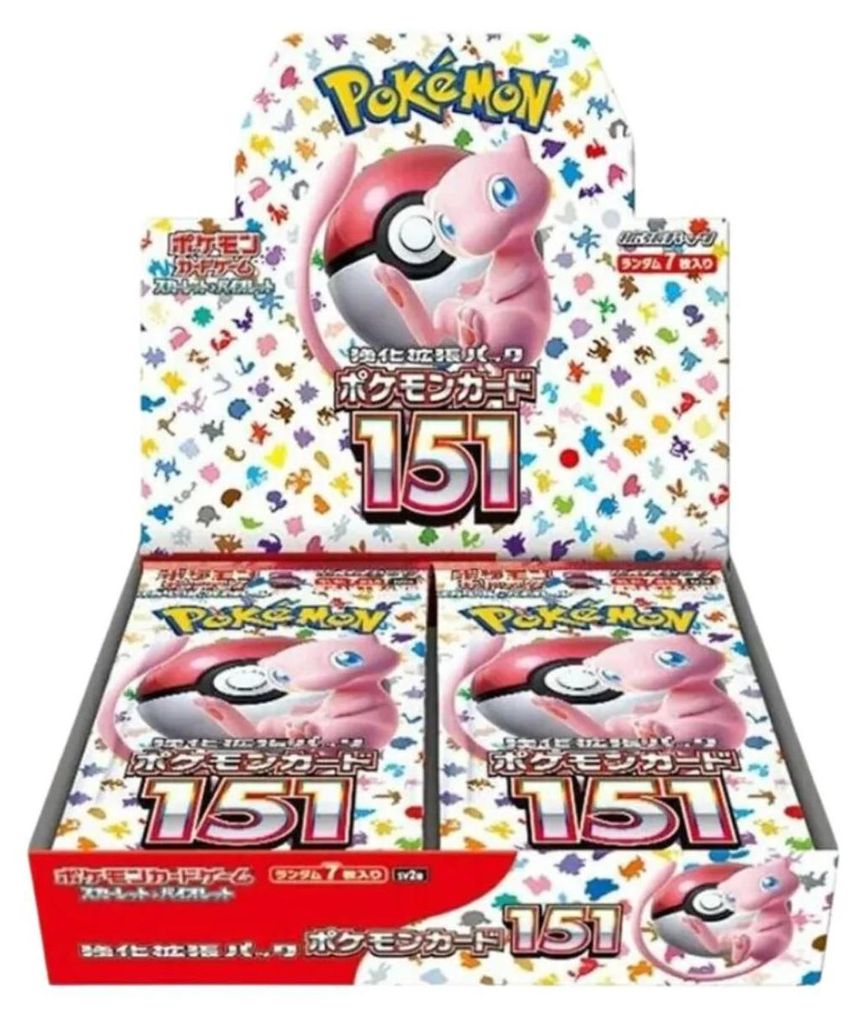 Pokémon Scarlet & Violet TCG: 151 – Booster Box (wersja Zdjęcie produktu 
