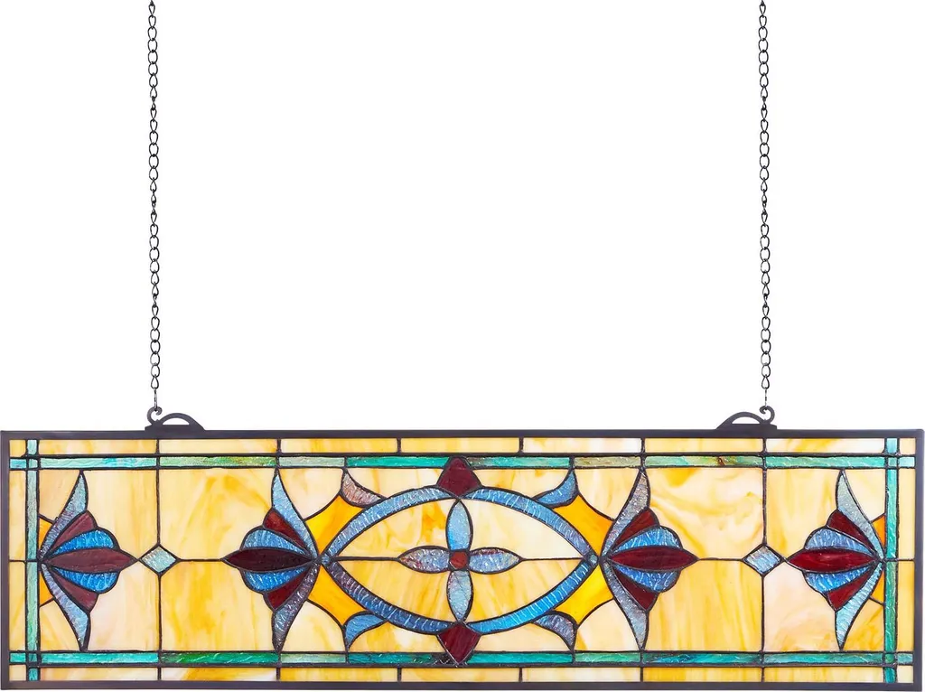 Décoration de Fenêtre en Vitrail Tiffany pour Illuminer votre Intérieur