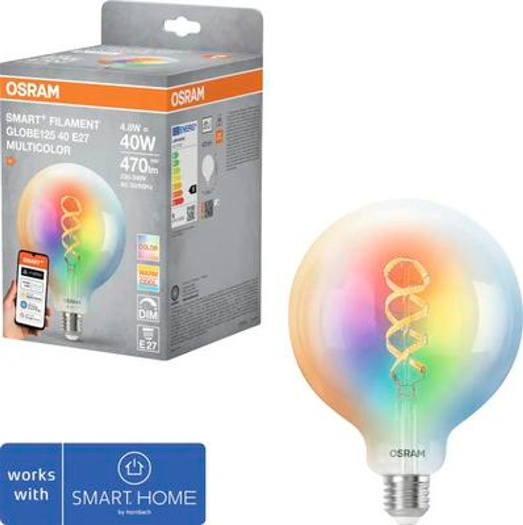 LED žiarovka Osram Smart+ Globe, filamentový dizajn, Obrázok produktu 
