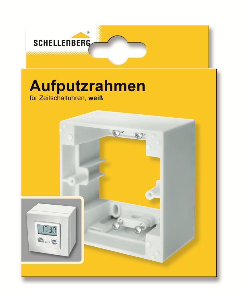 Schellenberg Aufputzrahmen 1-fach eckig