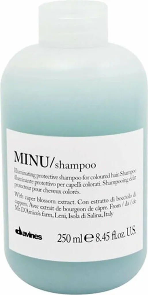 Shampooing protecteur de couleur Davines Minu soin éclat 75 ml
