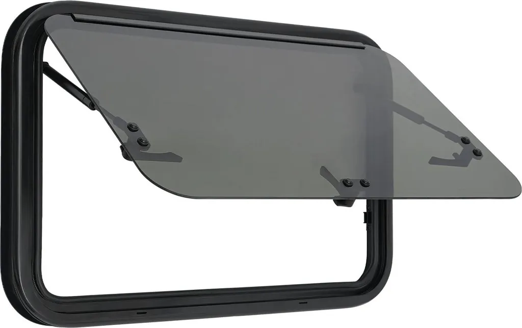 Fenêtre camping-car 70x45 avec moustiquaire pour aération optimale 85°
