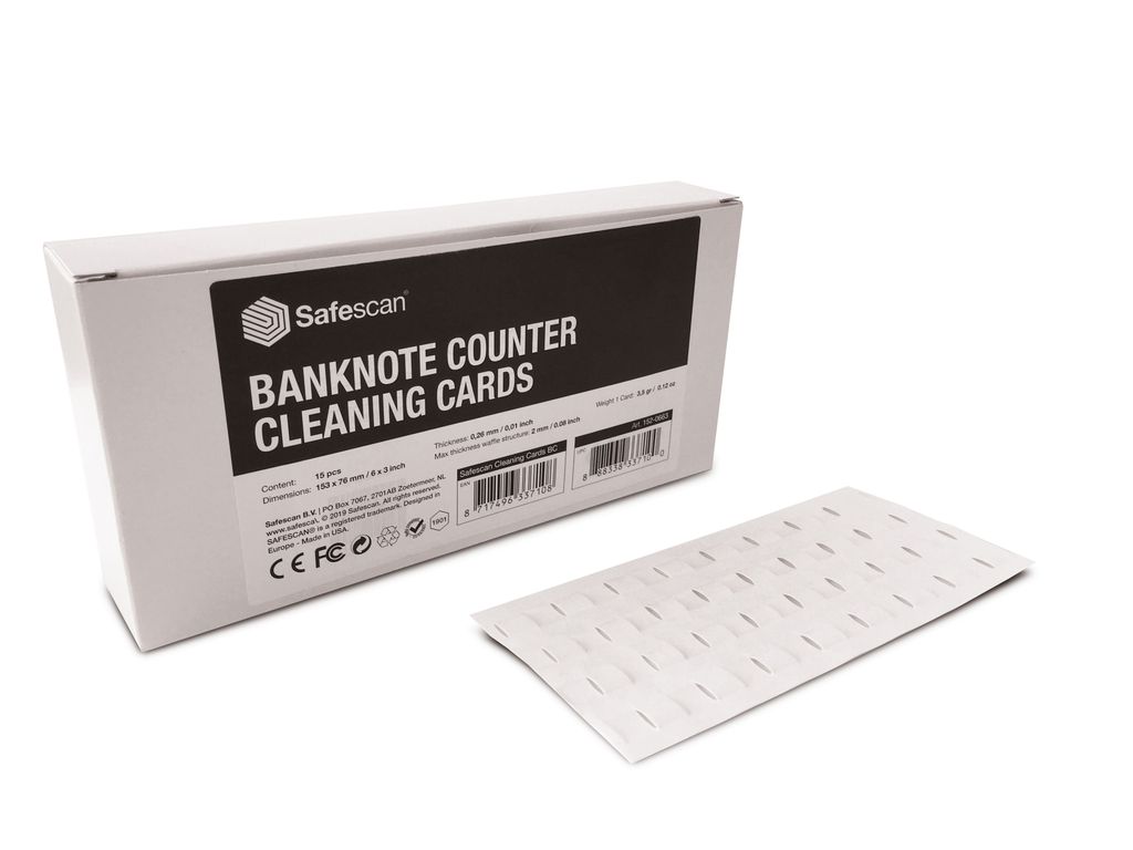 Safescan Banknotenzähler Reinigungsset Produktbild 